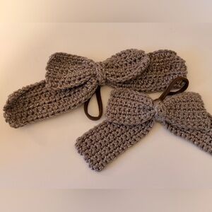 Handmade Crochet Hair Ponytail Holders